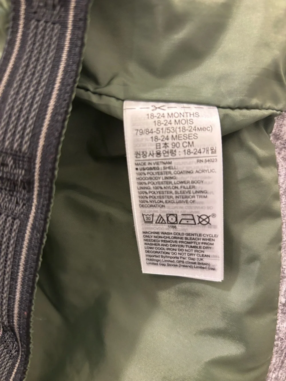 GAP | Heather Gray Quilted Puffer Jacket